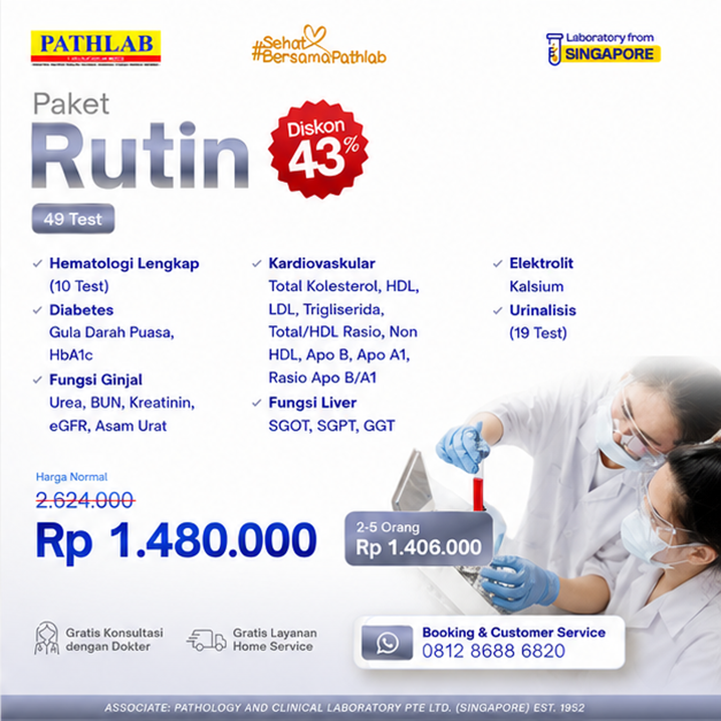 Paket Medical Check Up Rutin